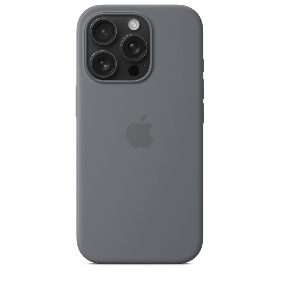 iPhone 16 Pro Max Silicon Case with Magsafe - Stone Grey